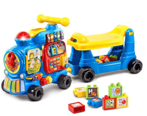 Fun electronic educational train for toddlers