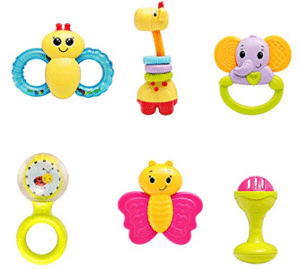 educational toy rattle baby milestones