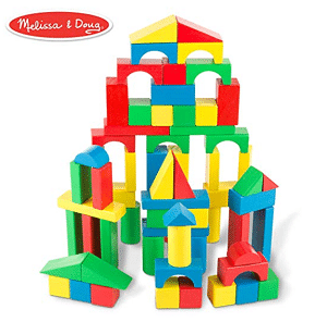 melissa and doug wooden block