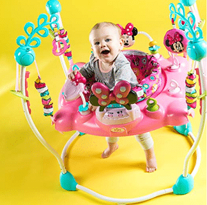 minnie mouse activity baby jumper