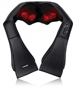 Naipo Shiatsu Back and Neck Massager with Heat Deep Kneading Massage ​