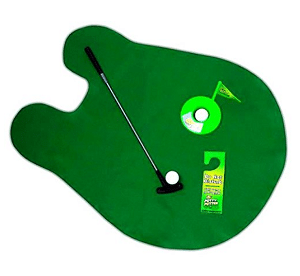 Toilet Golf, Putter Practice in the Bathroom with this Potty Putter, By Barwench Games