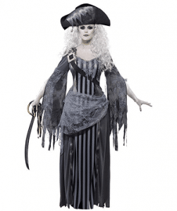 Smiffys Ghost Ship Princess Costume