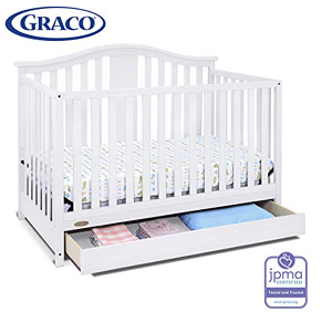 Graco Solano 4-in-1 Convertible Crib with Drawer