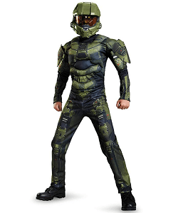 Master Chief Classic Muscle Costume