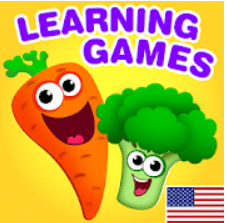 Funny Food educational games for kids toddlers