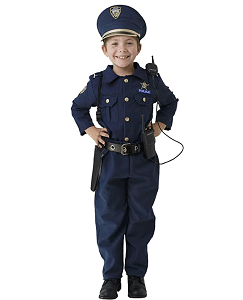 Dress Up America Deluxe Police Dress Up Costume Set